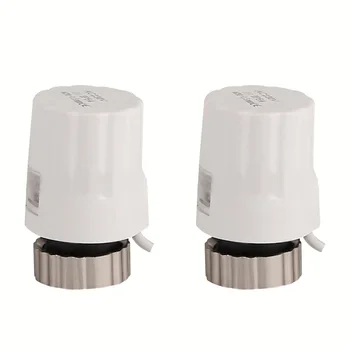 Электрический приводной клапан для систем подогрева полов и радиаторов Визуальное управление Энергосберегающий и эффективный AC230V M30 * 1,5 мм 4