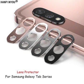 Для Samsung Galaxy Tab S8 Ultra S7 Plus, роскошный защитный круг для камеры, металлический объектив, защитное стекло, чехол, защитное кольцо для бампера