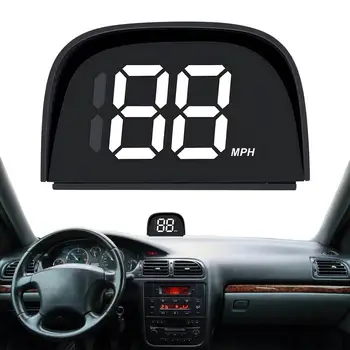 Автомобильный HUD спидометр, предупреждающий о превышении скорости, автомобильный Hud GPS спидометр, предупреждающий о превышении скорости, подключаемый и воспроизводимый USB-дисплей Hud, предупреждающий о превышении скорости.