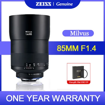 Полнокадровый объектив ZEISS Milvus 85mm f1.4 ZE для зеркальной камеры Canon EF Nikon F, такой как 5D SL3 T7 D750 D810 D3x D610 Df Z CAM E2-F6 F8 S6