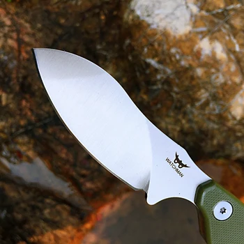 Нож сторожа WF205 с фиксированным лезвием D2, прямые охотничьи ножи для выживания, тактический инструмент для кемпинга 3
