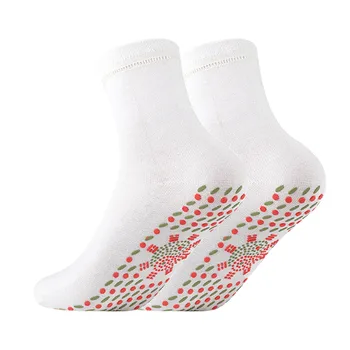 Магнитные носки Зимние Унисекс Самонагревающиеся медицинские носки с турмалиновой магнитотерапией, удобные дышащие теплые носки с подогревом