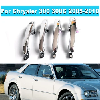 Для Chrysler 300 300C 2005-2010 Для Dodge Magnum 2005-2008 FL FR RL RR Автомобильная Хромированная Наружная Дверная Ручка 5065800AG 4589009AG 0