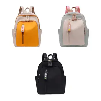 Модный рюкзак для девочек с ручкой, женские сумки, модная сумка с множеством карманов, рюкзак для пеших прогулок, кемпинга, покупок, путешествий по улицам.