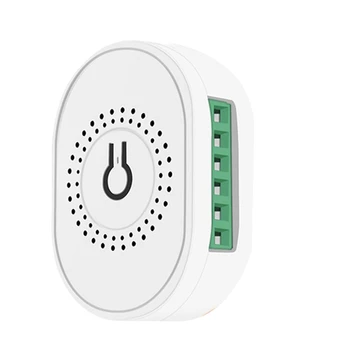 1CH Tuya Wifi Switch Контроллер Вентилятора Smart Home Бесступенчатый Переключатель Скорости Регулятор Напряжения Для Alexa Google Smart Life Прочный