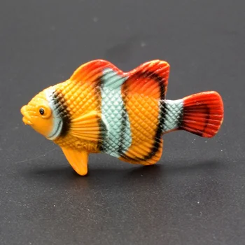 12шт Мини Океаническое животное Тропическая Рыба Фигурка модель Развивающие Игрушки для детей дошкольного возраста 3