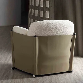 Оптовая Продажа Современное Удобное Кресло Для Гостиной White Relax Teddy Hand Single Sofa Chair Leisure Boucle Lounge Arm Chairs r14 1