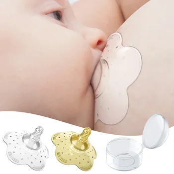 Силиконовый протектор для сосков, защитные щитки для кормящей матери, молочный чехол, популярная накладка для молочных сосков против переполнения груди