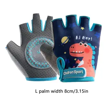 Перчатки с захватом для детей, детские варежки на полпальца, детские перчатки для скалолазания, детские варежки на полпальца, детские перчатки без пальцев для 5