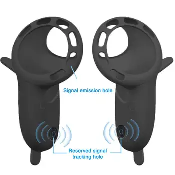 Оставьте сигнальные отверстия В крышке для сенсорного контроллера Meta Quest 3 VR, рукоятке, рукаве, чехле, защищающем от пота, для аксессуаров Quest3 VR.