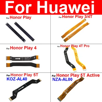 Гибкий кабель материнской платы с ЖК-дисплеем для Huawei Honor Play 3 4 4T 4T Pro 5T Active Запасные части для гибкой ленты материнской платы