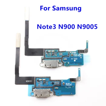 Зарядный Гибкий Кабель Для Samsung Galaxy Note 3 Note3 N900 N9005 Micro phone USB Порт Разъем Док-станции