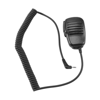 Плечевой ручной микрофон, 1 шт., Черный Микрофон с усиленным кабелем для Motorola MH230R MR350R T200 T200TP