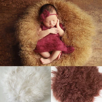 Фотография новорожденных мягкое шерстяное одеяло фон для детской фотографии аксессуары для детской фотографии 소품 ベビー