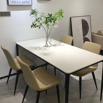 Обеденные стулья для гостиной в стиле Ретро Для приема гостей в помещении и на улице Итальянские обеденные стулья для парикмахерской Дизайнерская мебель для дома Comedor