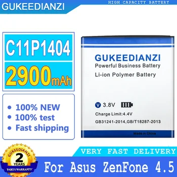 GUKEEDIANZI-Сменный аккумулятор Square Ver, 2900 мАч, C11P1404, C11P, 1404, для Asus ZenFone 4.5, ZenFone4.5, A450CG, Новый 0