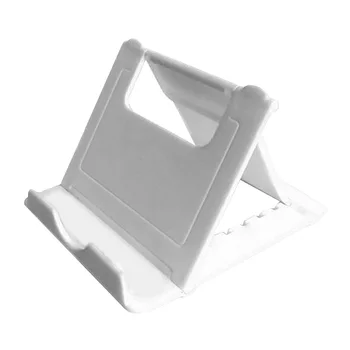Стеллаж для хранения телефона Тонкая прочная настольная подставка для планшета, многоугольный ручной Износостойкий пластиковый кронштейн, Аксессуары для дома