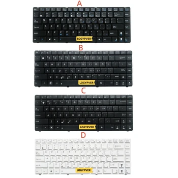 Американская Клавиатура для ноутбука Asus A84S A43E K43S X44H X84L X42J X45VD A42J N43S X84H K42J A43S P43E A83S Английский Черный Белый