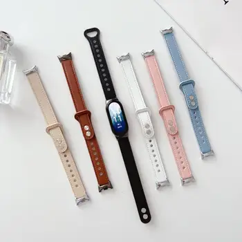RYRA Роскошный Модный Ремешок Из Натуральной Кожи Для Xiaomi Mi Band 8 Smartwatch Браслет Correa Замена Браслета На Miband 8 Stra