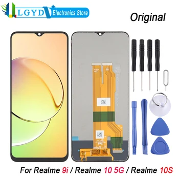 Оригинальный 6,6-дюймовый ЖК-дисплей для Realme 9i / Realme 10 5G / Realme 10S с цифровым преобразователем, запчасти для ремонта в полной сборке 0