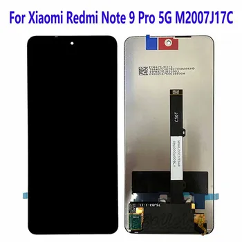 Для Xiaomi Redmi Note 9 Pro 5G M2007J17C ЖК-Дисплей С Сенсорным Экраном, Дигитайзер В Сборе, Сменный Аксессуар 1