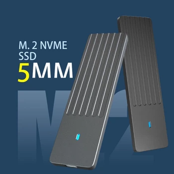 Корпус SSD M.2 NVME Внешний Корпус M.2 NVMe M.2 USB3.1 Адаптер 10 Гбит/с Коробка Для хранения SSD Чехол для 2280/2260/2242/2230