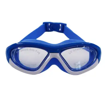 Очки для плавания для детей с защитой от запотевания, водонепроницаемые Очки для профессионалов HD с широким обзором, очки для подводного плавания, очки для водных видов спорта 4