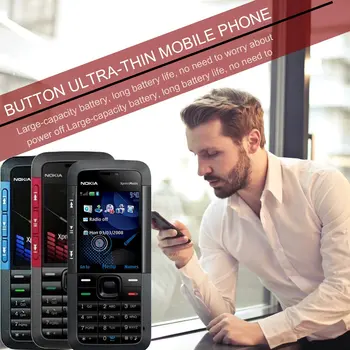 Мобильный телефон Для Nokia 5310Xm C2 Gsm/Wcdma 3,15 Мп Камера 3G Телефон Для старших Детей Клавиатура Телефона Ультратонкий Мобильный Телефон