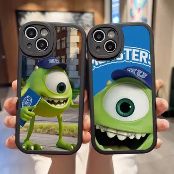 Чехол для телефона Monsters University Для iPhone 11 14 13 12 Pro Max Mini Xs X Xr 7 8 Plus SE2020 Силиконовый Чехол С Текстурой Мягкой Кожи