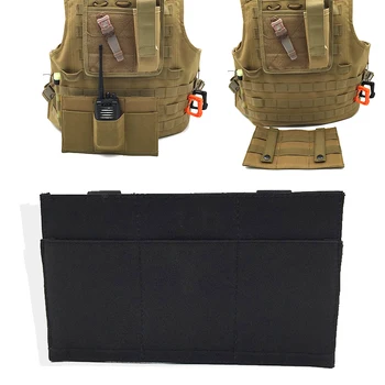Тактический чехол M4 с тройным подсумок, подсумок Molle EDC, подсумок для магазина, держатель для радио-фонарика, эластичная сумка для охотничьих принадлежностей