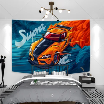 90x150 см, 3D игры, рисунок для печати, Гобелен для гоночного автомобиля, Living Cool F1 Для ковриков с флагом, домашний декор