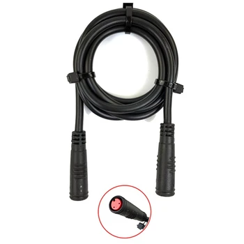 Удлинитель для электровелосипеда, 2-контактный разъем для подключения водонепроницаемого кабеля, длина изделия: 80 см, Аксессуары для ремонта