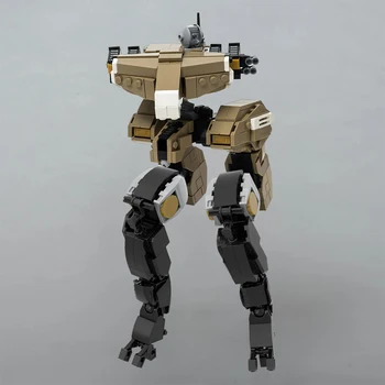 Игрушечный костюм из строительных блоков для большой беспилотной автономной боевой машины Gekko от Metaled Gear из 519 кирпичей для коллекции