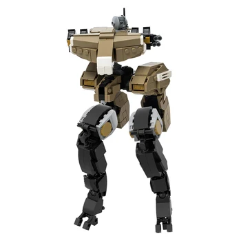 Игрушечный костюм из строительных блоков для большой беспилотной автономной боевой машины Gekko от Metaled Gear из 519 кирпичей для коллекции 2