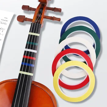Лента для скрипки Наклейки для тренировки положения пальцев на скрипке Аксессуары для Виолончели 1