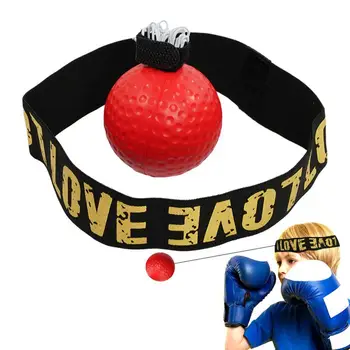 Оборудование для боксерских мячей Детская боксерская повязка на голову Рефлекторные мячи Принадлежности для фитнеса в помещении Боксерский портативный тренажер для дворовых парков
