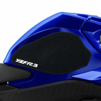 НОВАЯ Боковая Накладка Топливного Бака YZF-R3, Защитные Накладки На Бак, Наколенники, Тяговая Накладка Для Yamaha YZF R3 2019 2020 2021 2022 2023 5