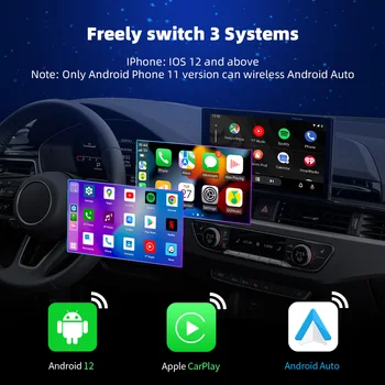 Беспроводной CarPlay Android 12 Android Auto Ai Box Mini USB Адаптер YouTube Для Audi Honda Nissan Kia VW Toyota Haval GPS-НОВИНКА 2023 года 1