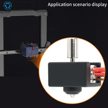 Аксессуары для 3D-принтера, комплект сопел, нагревательный блок, подходит для интеллектуального принтера Ender-3 S1 CR-10, оснащенного экструдером 1