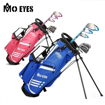 Сумки для гольфа PGM MO EYES, Детская упаковка большой емкости, детские клюшки для гольфа, мяч, водонепроницаемая сумка против морщин QB059