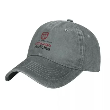 Ковбойская шляпа UChicago Medicine, шляпы для вечеринок, шляпы для лошадей, мужские кепки, женские шляпы