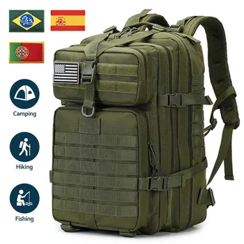 50Л / 30Л Походный рюкзак для кемпинга, мужской военно-тактический рюкзак 3P Attack Bag, Многофункциональный походный рюкзак для охоты и рыбалки