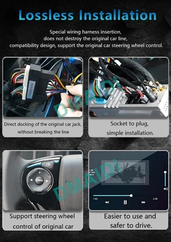 Автомобильный радиоприемник Android 10, GPS-навигация, Мультимедийный плеер для Mitsubishi Pajero 2006-2018 V87 V88 V93 V97 V98, сенсорный экран Carplay 3
