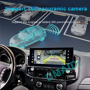 Автомобильный радиоприемник Android 10, GPS-навигация, Мультимедийный плеер для Mitsubishi Pajero 2006-2018 V87 V88 V93 V97 V98, сенсорный экран Carplay 4