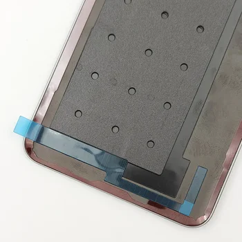Для OnePlus Nord Оригинальная стеклянная крышка батарейного отсека, жесткая крышка задней двери, задняя панель корпуса С логотипом, Клейкая наклейка для объектива камеры 3