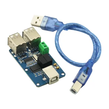 изолятор, изолятор USB-КОНЦЕНТРАТОРА 2500 В, плата изоляции USB, ADUM4160 ADUM3160 Поддерживает модуль передачи USB-управления НОВЫЙ 1