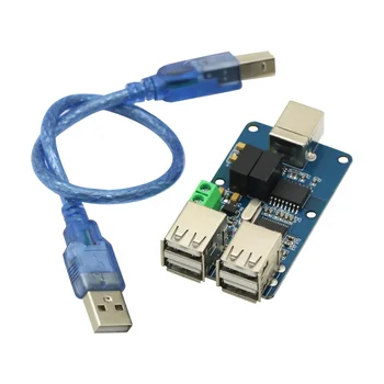 изолятор, изолятор USB-КОНЦЕНТРАТОРА 2500 В, плата изоляции USB, ADUM4160 ADUM3160 Поддерживает модуль передачи USB-управления НОВЫЙ 3