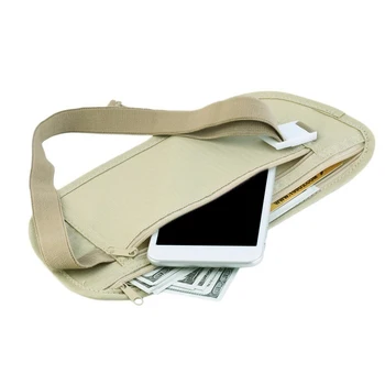 Поясная сумка-невидимка для путешествий, поясные сумки, сумка для паспорта, денег, поясная сумка, скрытый кошелек безопасности, подарочная дорожная сумка, нагрудная сумка для денег
