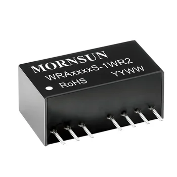 Блок питания постоянного тока от 24 В до 24 В Модуль с изолированным регулятором напряжения мощностью 1 Вт MORNSUN WRB2424S-1WR2