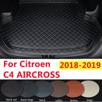 SJ High Side All Weather Custom Подходит для Citroen C4 AIRCROSS 18-2019 Коврик в багажник автомобиля, автоаксессуары, покрытие заднего грузового лайнера, ковер